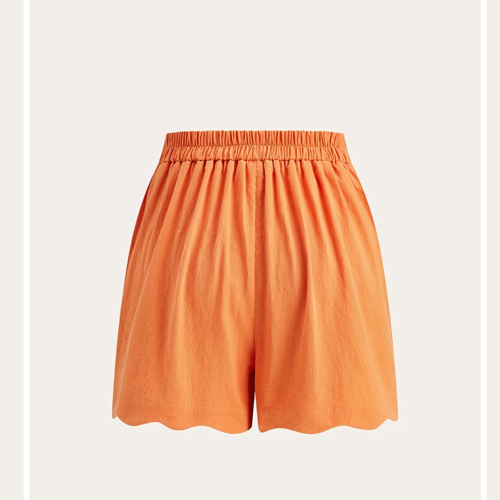 Commense Orange Women Shorts - Picture 5 of 5